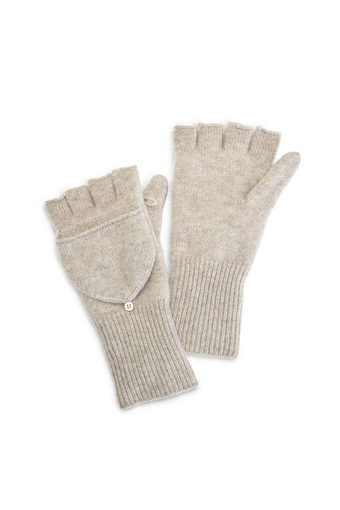 White And Warren Cashmere Pop Top Glove