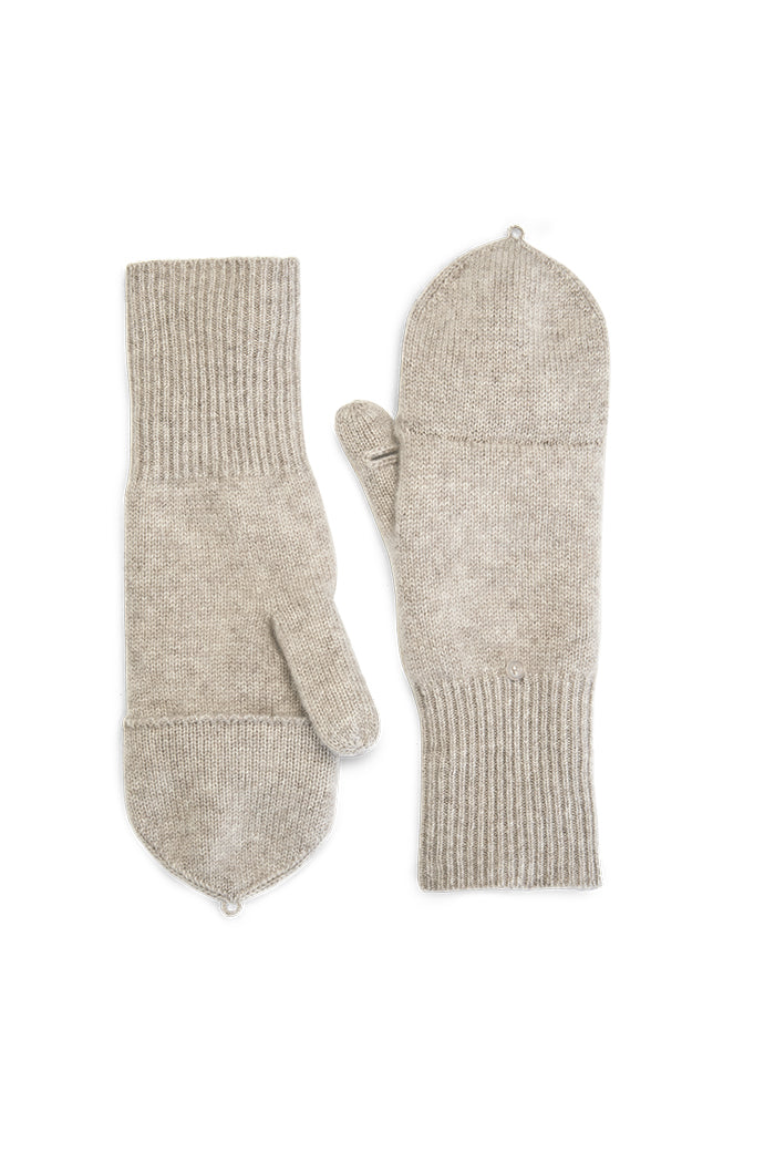 White And Warren Cashmere Pop Top Glove