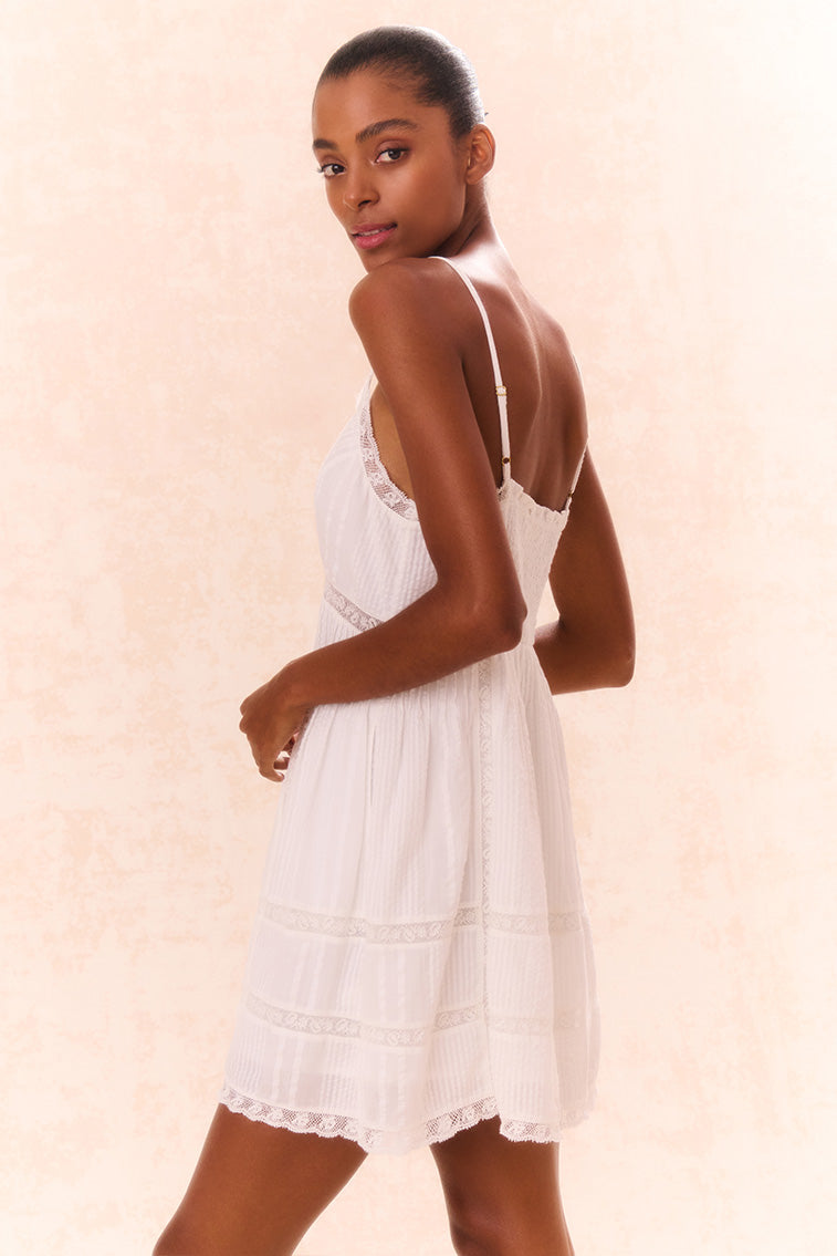 Docila Dress - WHITE