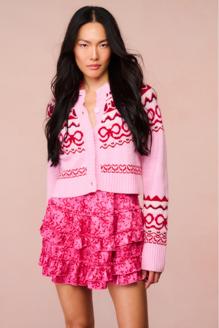 Shantae Cardigan - CHERRY JUBILEE