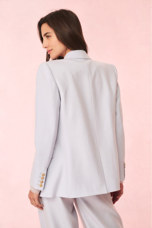 Reiser Wool-Blend Double-Breasted Blazer