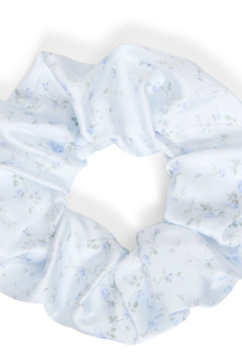 LoveShackFancy x Goody Blue Large Satin Scrunchie Set