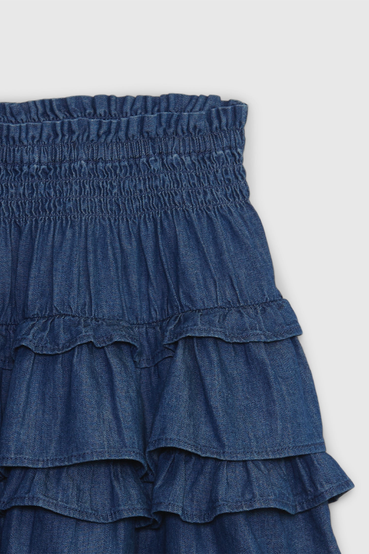 LoveShackFancy X Gap Kids Denim Mini Skirt