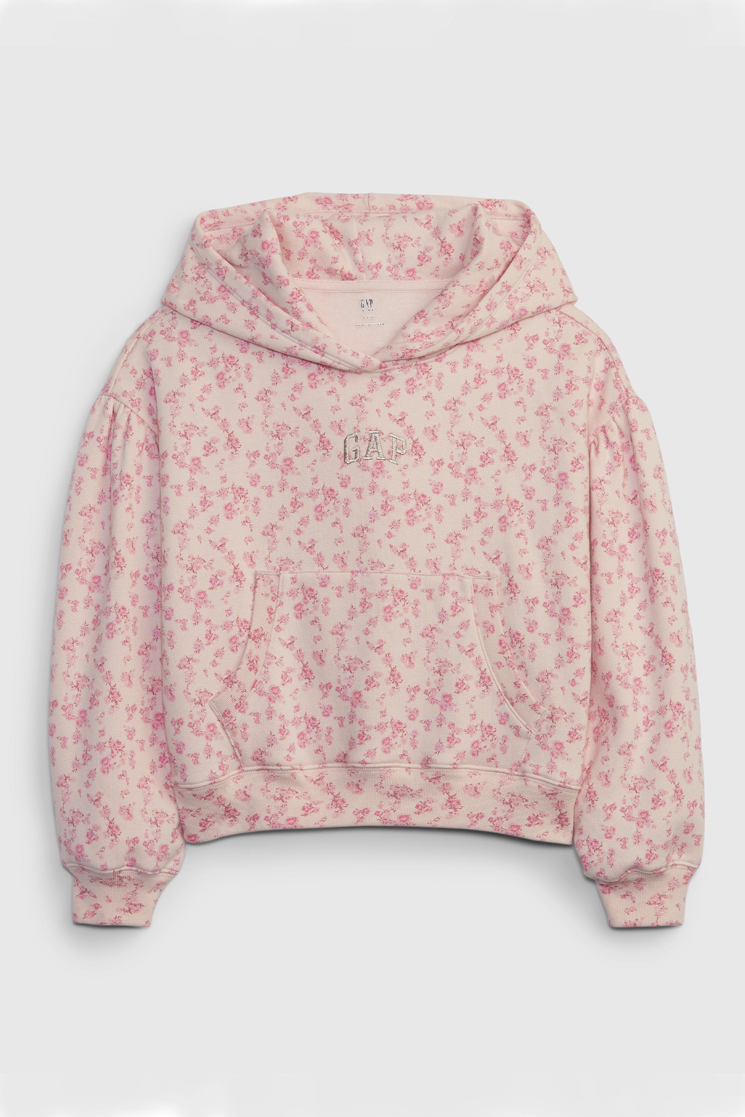 LoveShackFancy X Gap Kids Floral Crop Hoodie