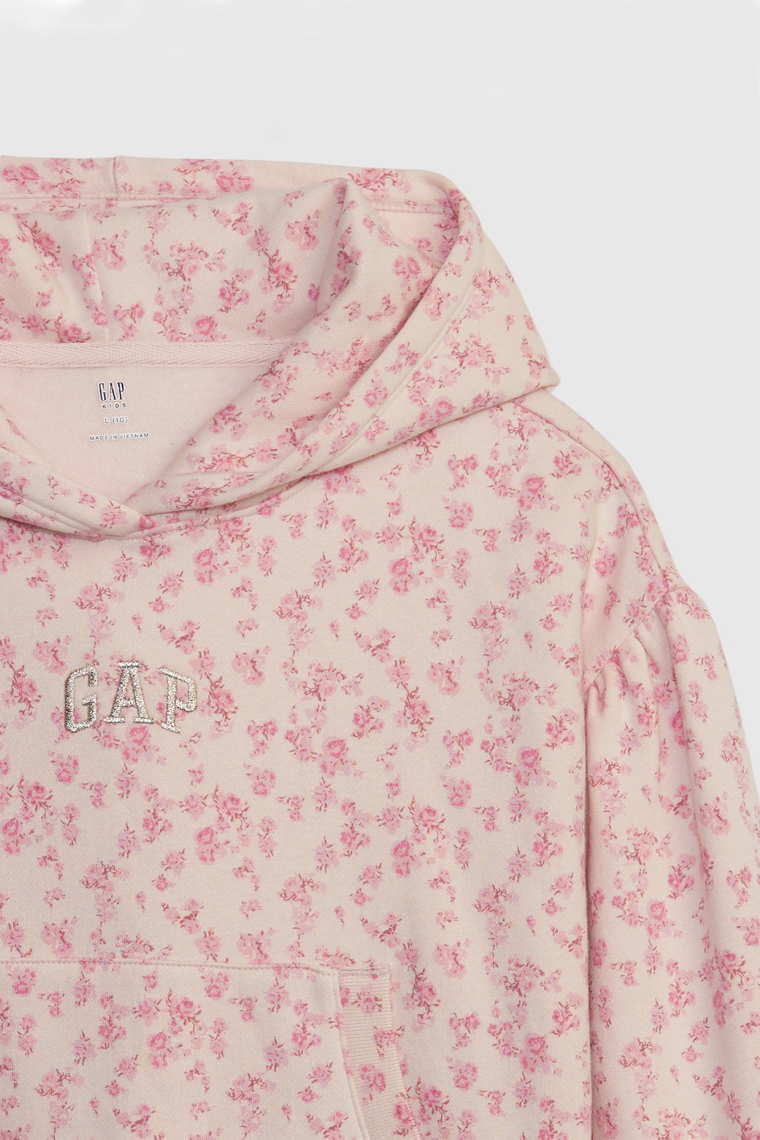 LoveShackFancy X Gap Kids Floral Crop Hoodie