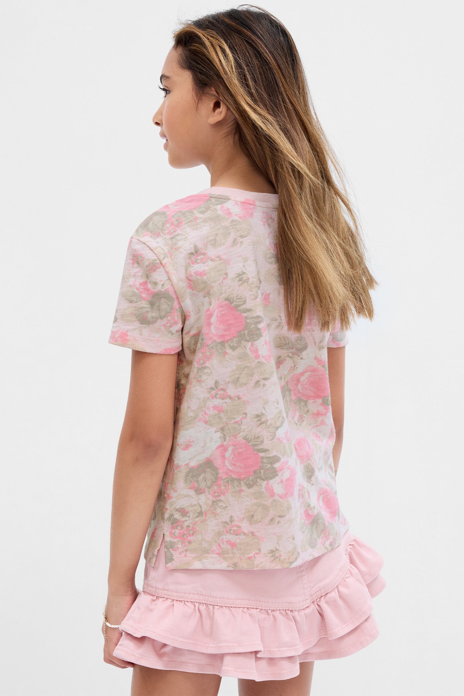 LoveShackFancy X Gap Kids Floral Tee