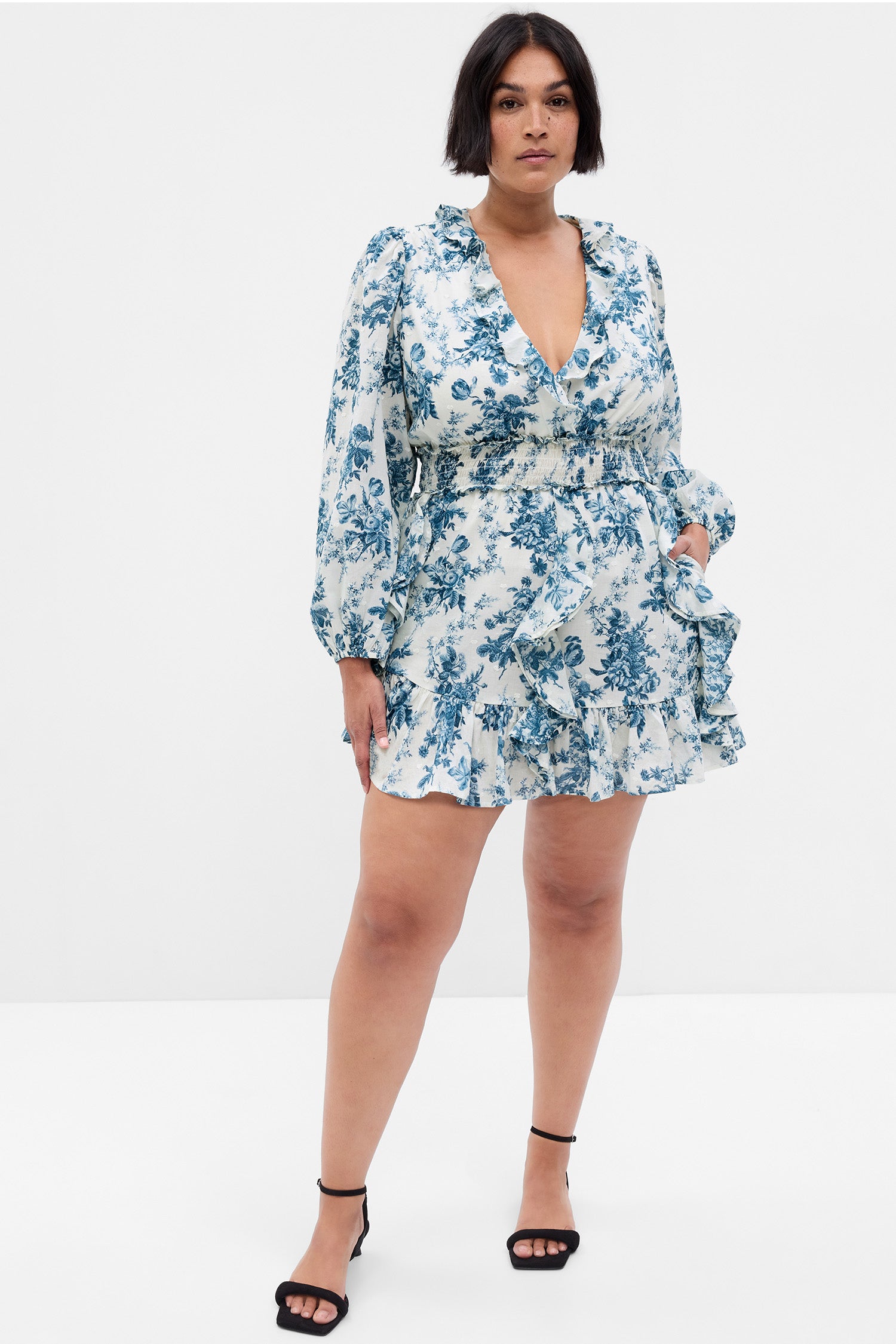 LoveShackFancy X Gap Floral Mini Dress