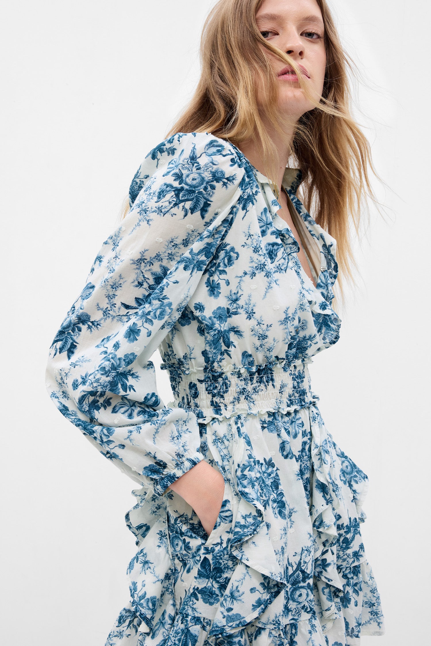 LoveShackFancy X Gap Floral Mini Dress