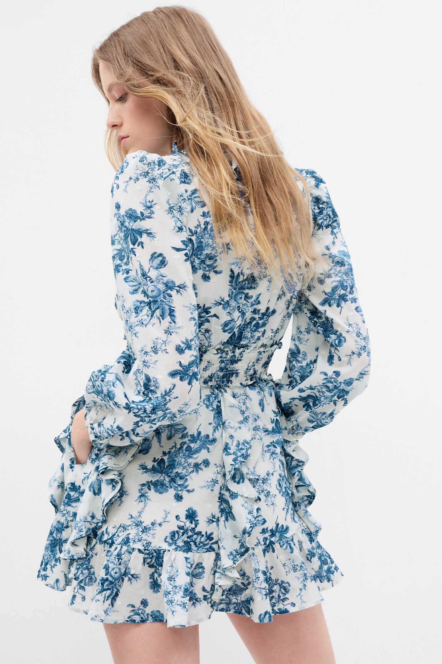 LoveShackFancy X Gap Floral Mini Dress