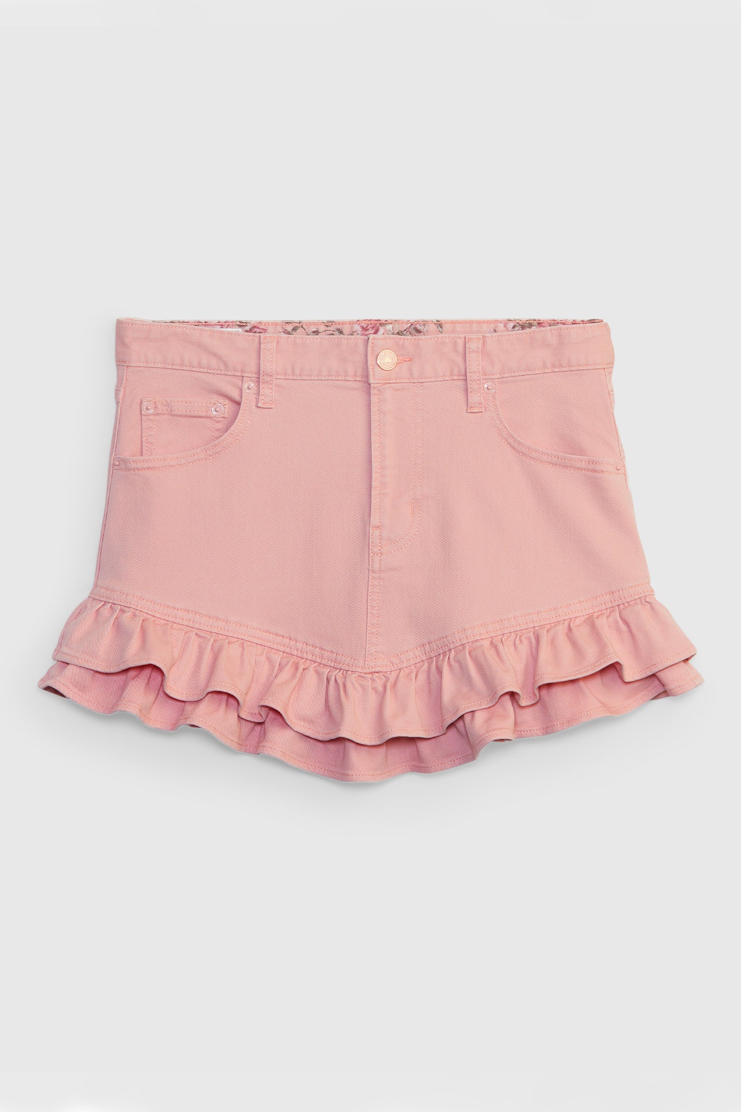 LoveShackFancy X Gap Denim Mini Skirt