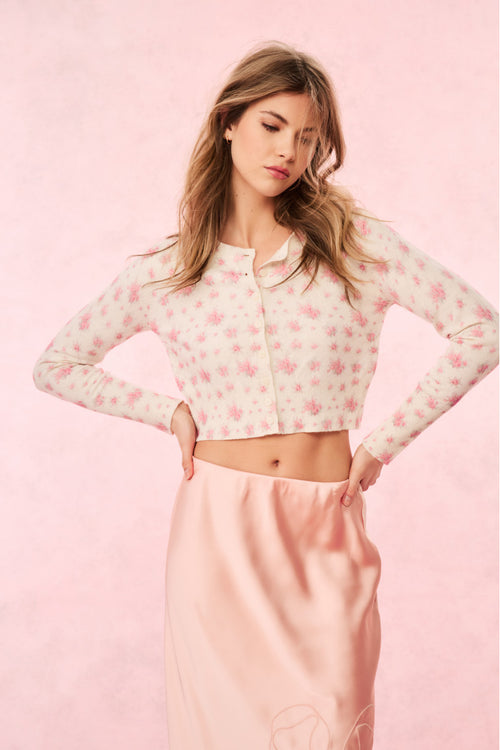 Adeanne Floral Cardigan