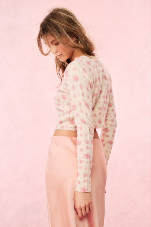 Adeanne Floral Cardigan