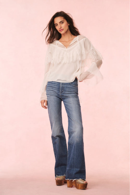 Afton Silk Blouse