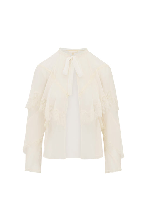 Afton Silk Blouse