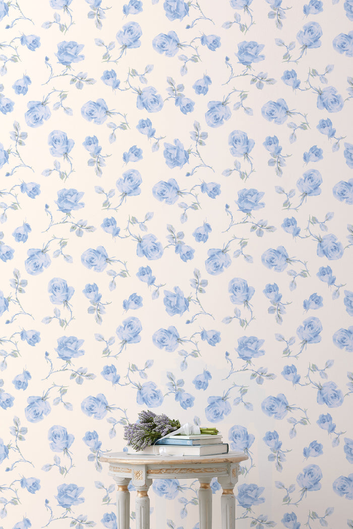 Ribbon Rosa Standard Wallpaper