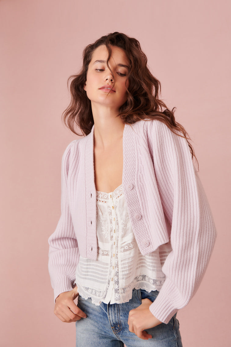 Avignon Crop Cardigan