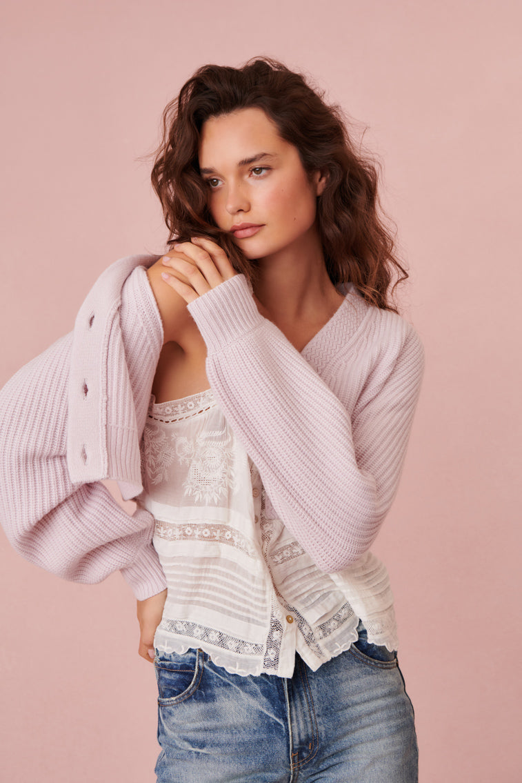 Avignon Crop Cardigan