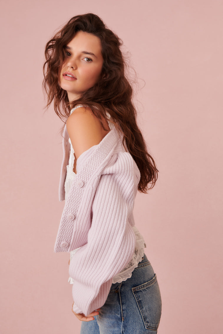 Avignon Crop Cardigan