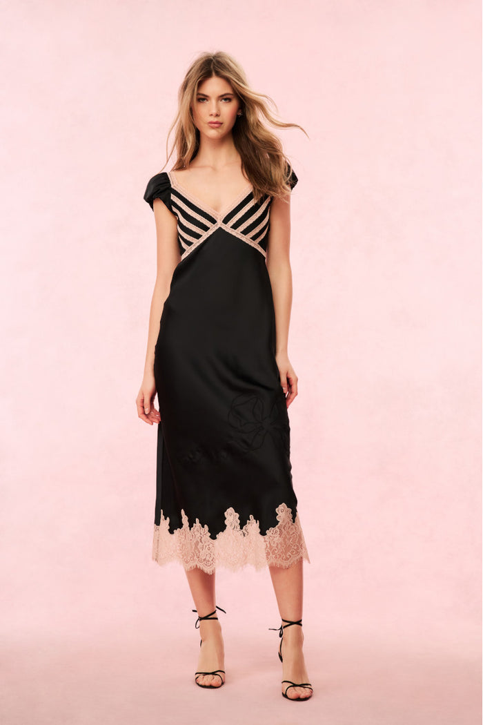 Brinkley Satin Dress