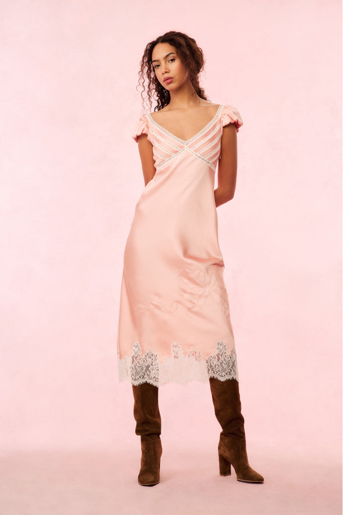 Brinkley Dress - VINTAGE NUDE
