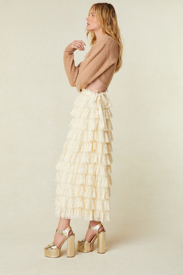 Dover Skirt - CREAM