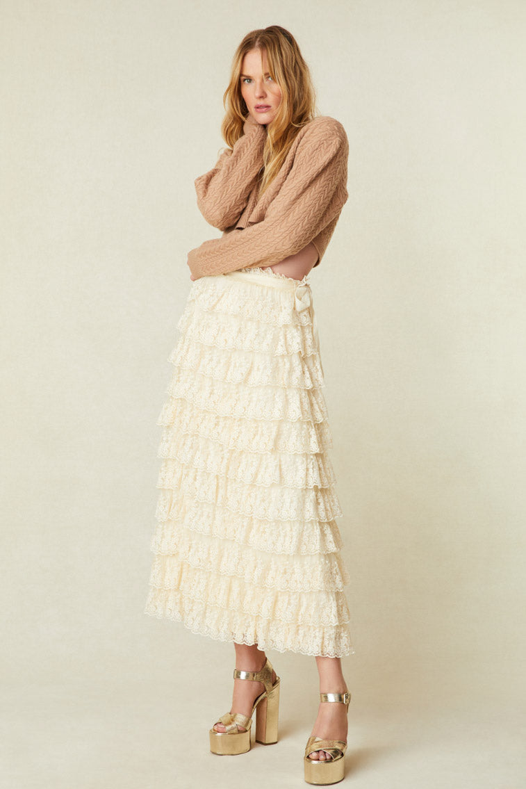 Dover Skirt - CREAM