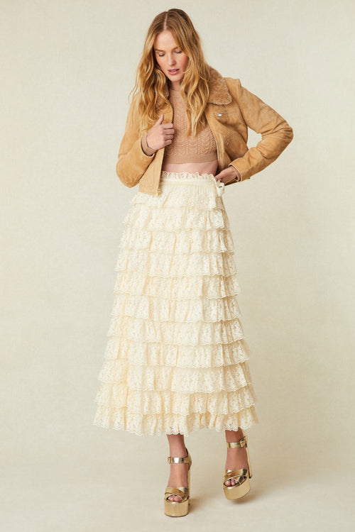 Dover Skirt - CREAM