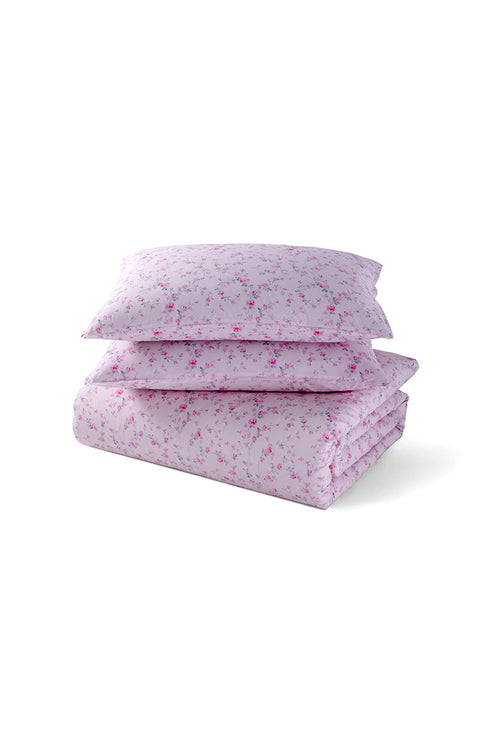 King Duvet Cover + Sham Floral Set