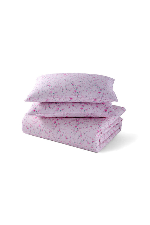 Duvet Cover +Sham Twin/Twin Xl- PARISIAN PINK