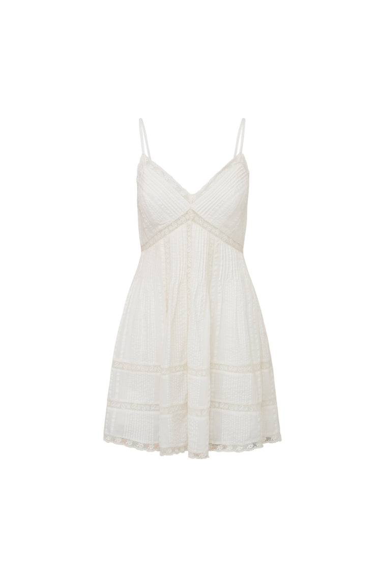 Docila Dress - WHITE