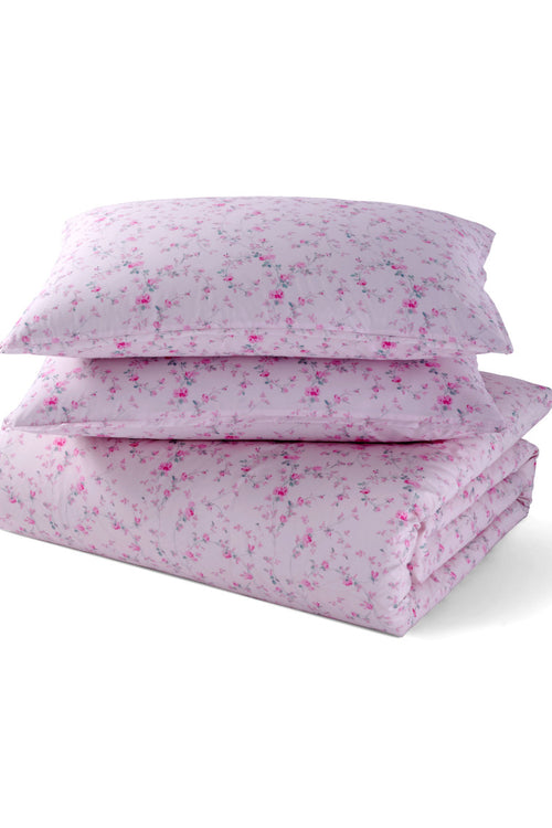 King Duvet Cover + Sham Floral Set
