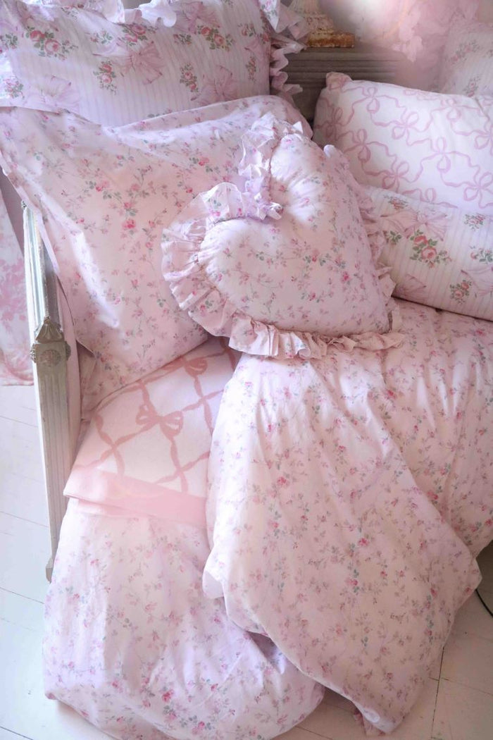 Duvet Cover +Sham Twin/Twin Xl- PARISIAN PINK