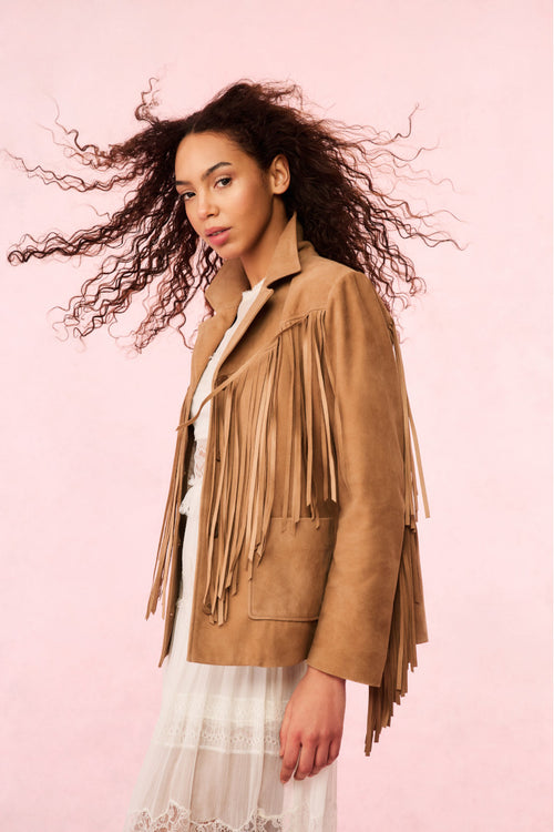 Geraline Suede Jacket