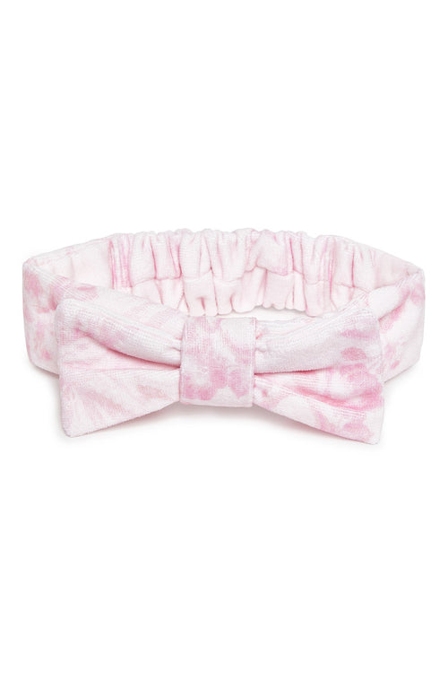Bow Face Wash Beauty Headband - PEACHFUZZ