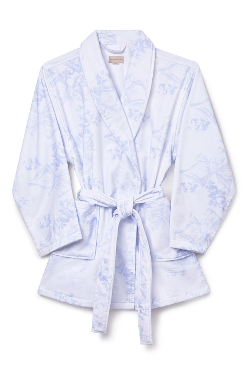 Indie Cotton Bath Robe - BLUE CLOUD