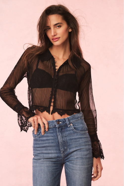 Koto Sheer Top