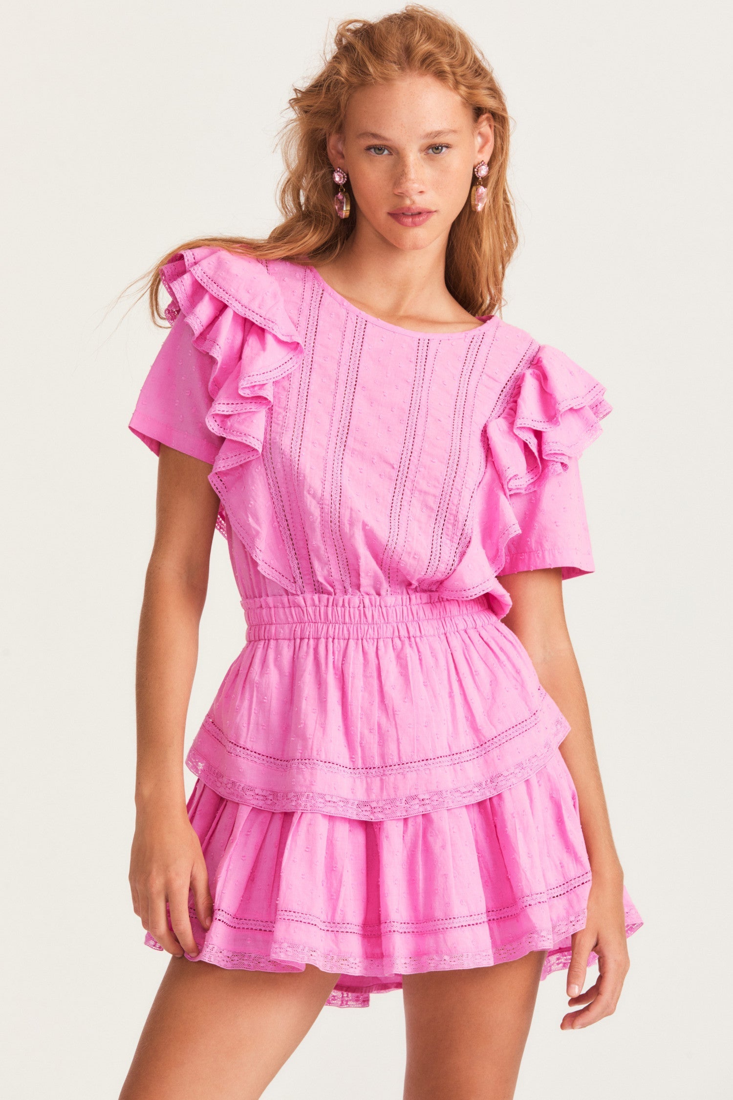 Copy of Natasha Mini Dress - ROSE BLOOM