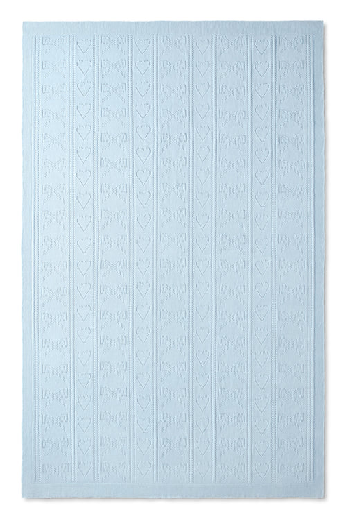 Pointelle Throw Blanket - MOONLIGHT