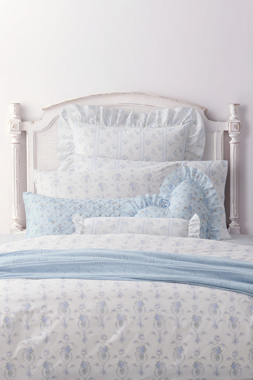 Pointelle Throw Blanket - MOONLIGHT