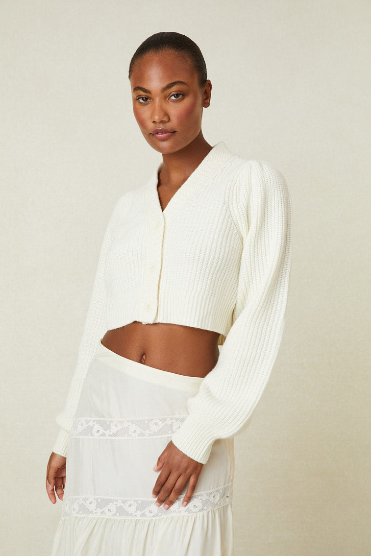 Avignon Crop Cardigan