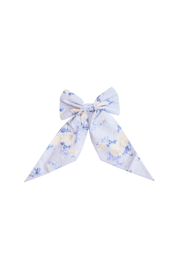 Patchouli Fragrance Print Bow Clip