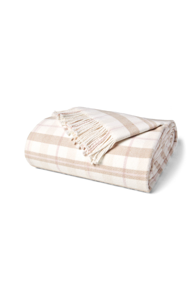 Queen Bed Blanket - SUGAR PLAID