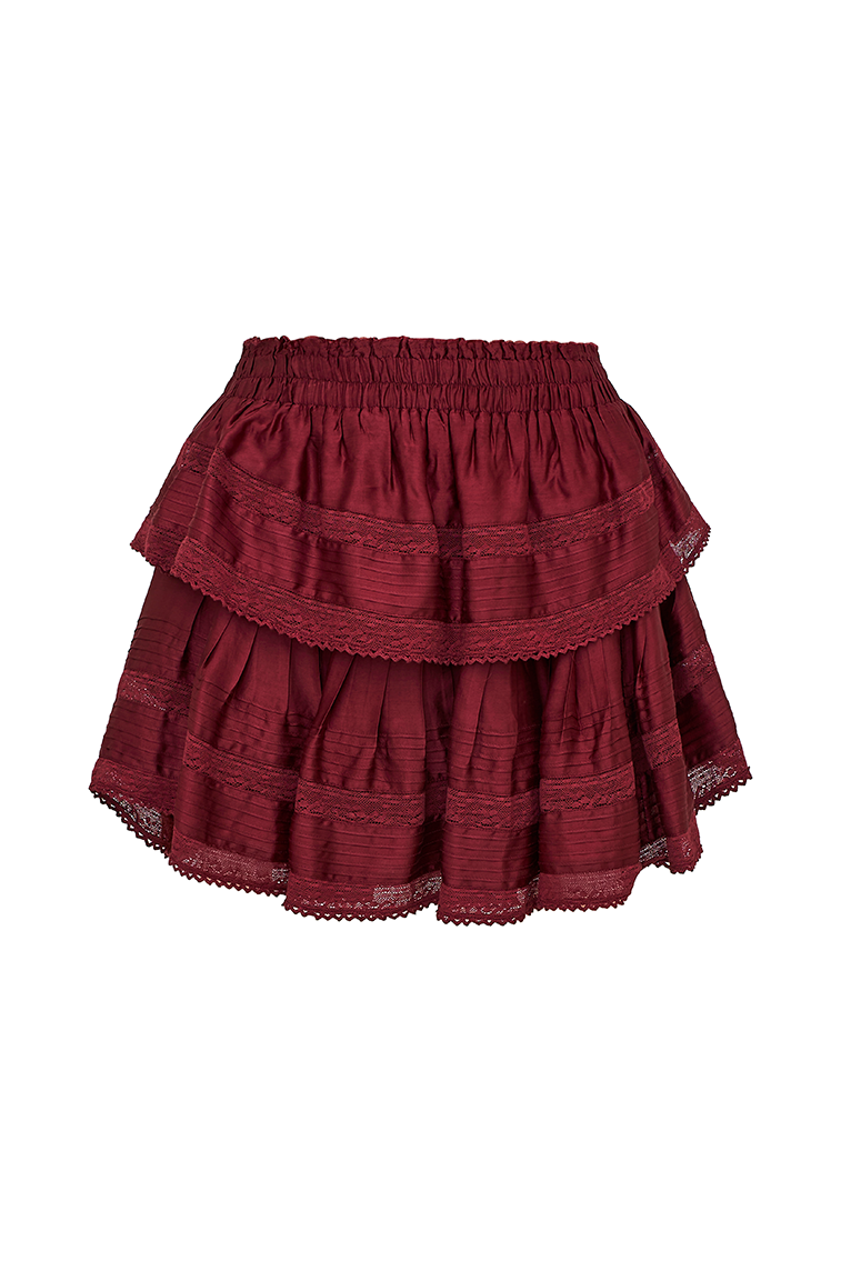 Ruffle Mini Skirt