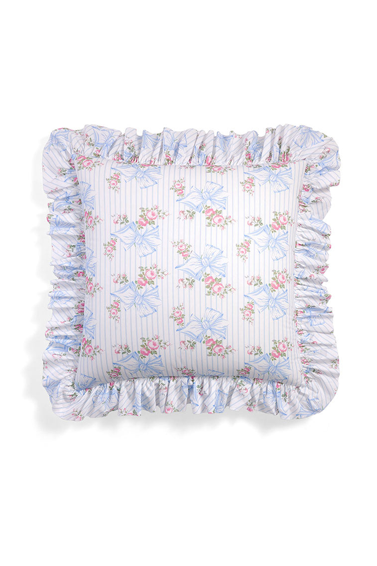 Ruffle Throw Pillow 26" X 26"