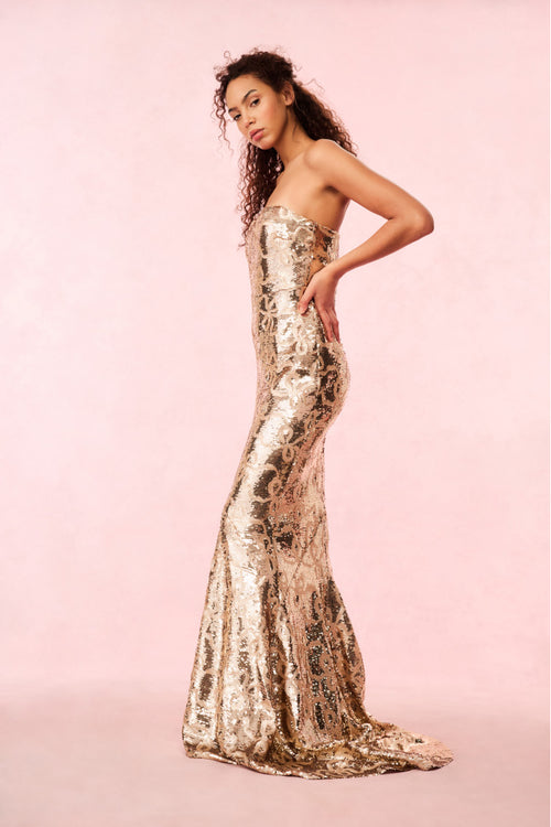 Sencha Sequin Gown