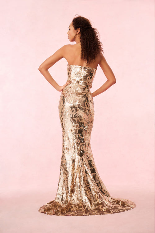 Sencha Sequin Gown