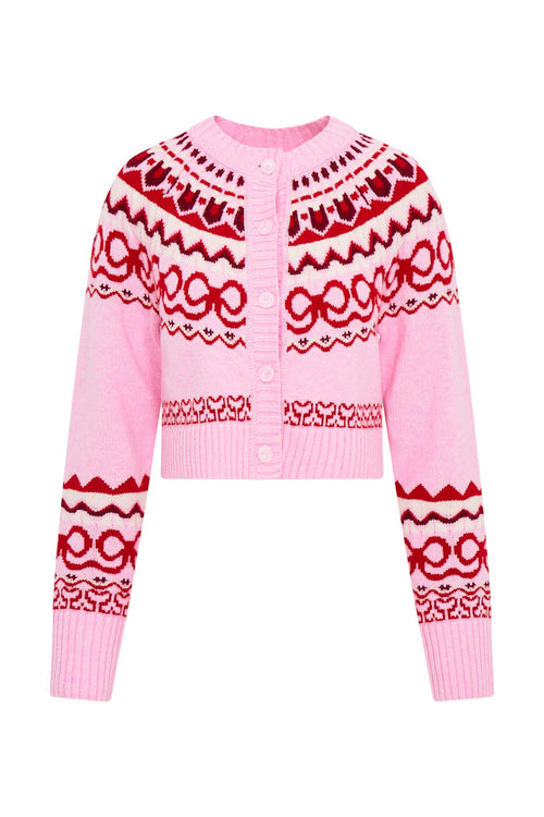 Shantae Cardigan - CHERRY JUBILEE