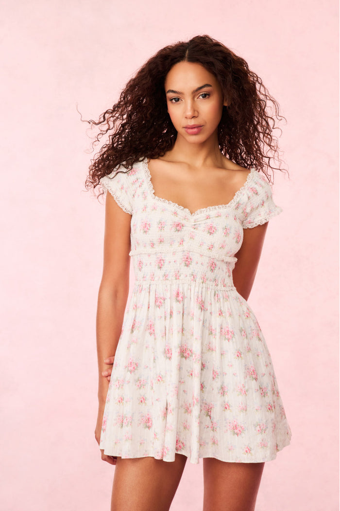Siona Cotton Floral Dress