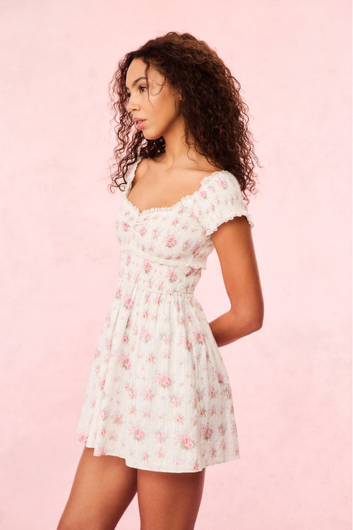 Siona Cotton Floral Dress