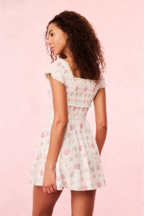 Siona Cotton Floral Dress